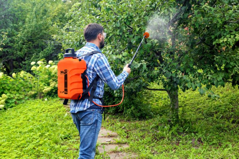 Как использовать аккумуляторный опрыскиватель