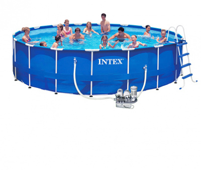 Бассейн Metal Frame Intex 57954 с комплектом 549х122 см