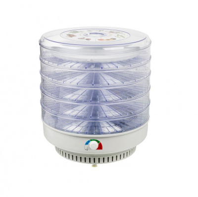 Сушилка для овощей и фруктов Ветерок-2 (5 сит, прозрачный)