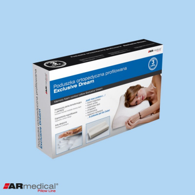 Подушка ортопедическая Exclusive Dream 50х30х10 см