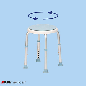 Стул для ванной ARmedical AR201А поворотный-регулируемый
