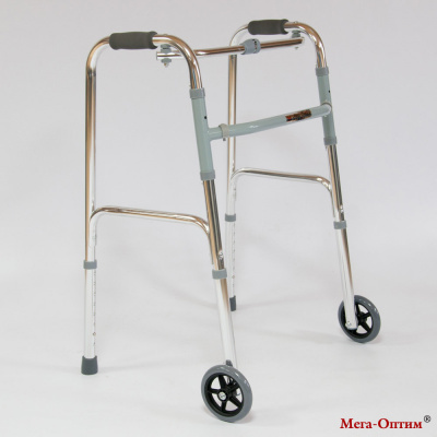 Ходунки на 2-х колесах Оптим FS9125L шагающие