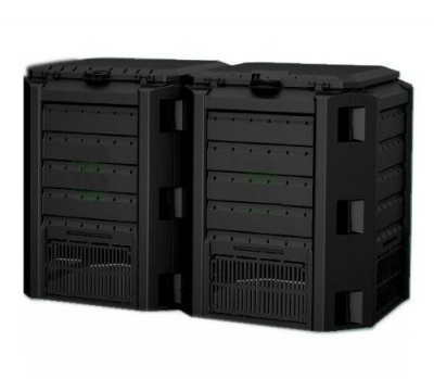 Садовый компостер Prosperplast Module Compogreen 800 л (чёрный)
