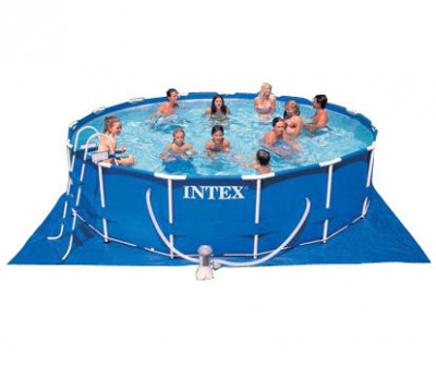 Бассейн Metal Frame Intex 54940 с комплектом 457х107 см
