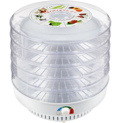 Сушилка для овощей и фруктов Ветерок-2 (5 сит, прозрачный)