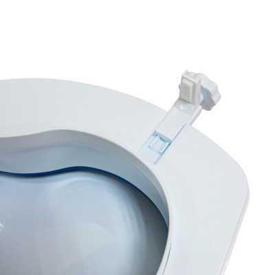 Насадка на унитаз Оптим 7060D TPR с противоскользящим эффектом 15см