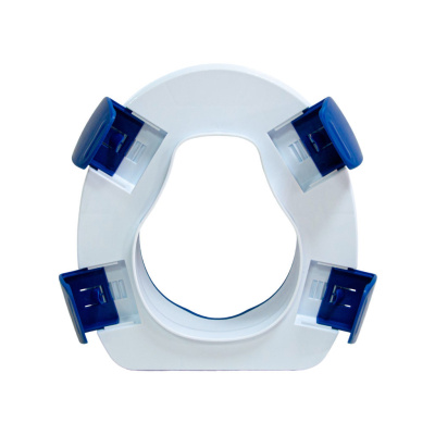 Насадка на унитаз Оптим 721 TPR с противоскользящим эффектом 14см