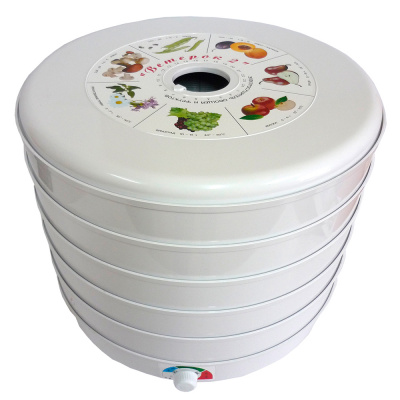 Сушилка для овощей и фруктов Ветерок-2 (5 сит, белый)