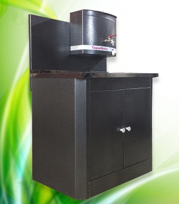 Умывальник с подогревом ТермМикс-Тандем  17л "Ант.Серебро" (металл.кран)