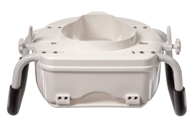 Насадка для унитаза с поручнями и крышкой BX110