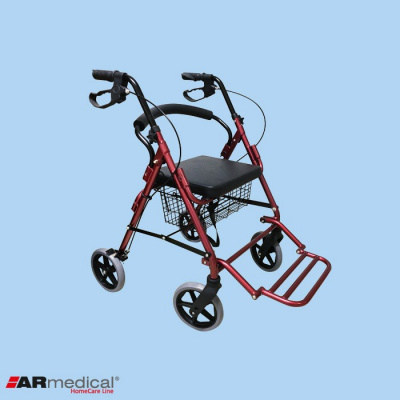 Ролятор функциональный ARmedical AR022 4-х колесный  COMFORT