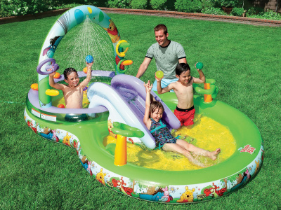 Игровой центр с распылителем Винни Пух Intex 57451NP