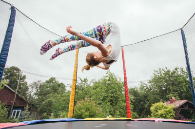 Батут с защитной сеткой Sundays Acrobat 183 см - 6ft