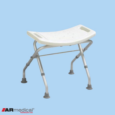 Душевой стул складной для инвалидов ARmedical AR205 (Алюминиевый)