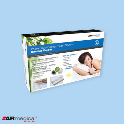 Ортопедическая подушка Bamboo Dream 50x30x10cm