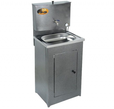 Умывальник с подогревом ТермМикс  17л "Серебро" (металл.кран)