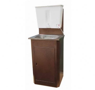 Дачный умывальник Садко ЭВН из нержавейки (22 л, античная медь)