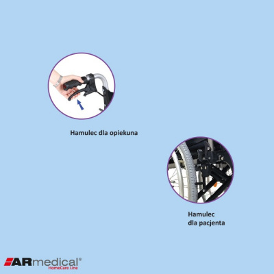 Инвалидная кресло-коляска ARmedical AR330 Dynamic