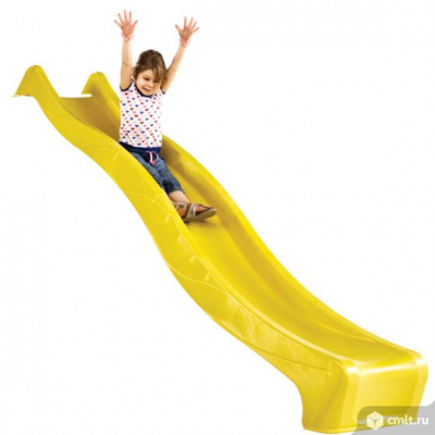 Скат для детской горки 3м Желтый