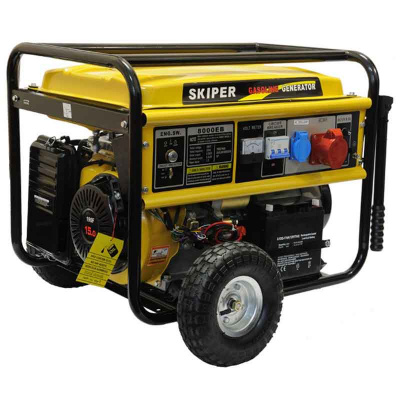 Электростанция (бензогенератор) Skiper LT8000EB