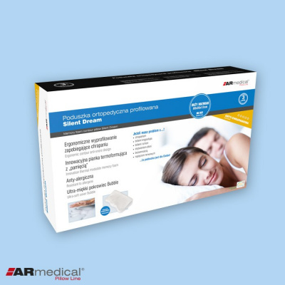 Ортопедическая подушка "Silent Dream" 60x35x12cm