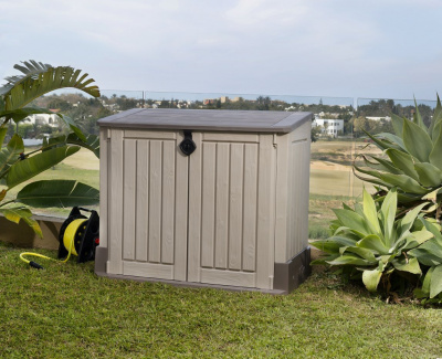 Садовый ящик-шкаф KETER WOODLAND