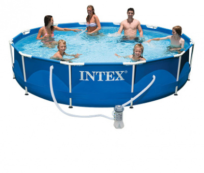 Бассейн Metal Frame Intex 56996 с комплектом 366х76 см