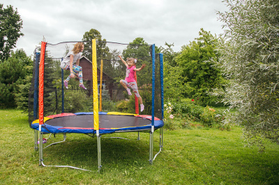 Батут с защитной сеткой и лестницей Sundays Acrobat 490 см - 16ft