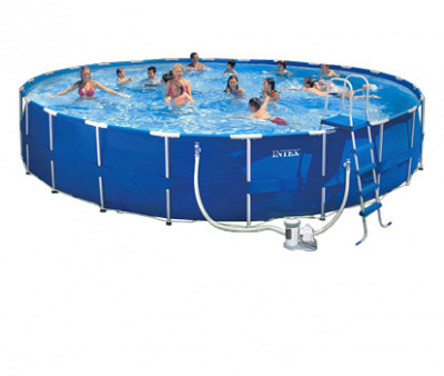 Бассейн Metal Frame Intex 54950 с комплектом 732x132 см