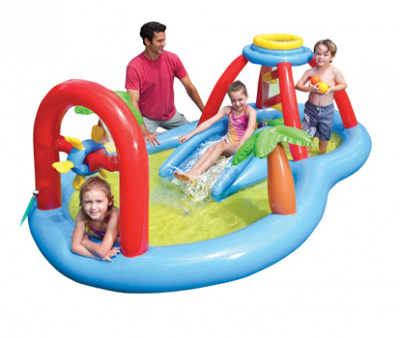 Игровой центр с распылителем Мельница Intex 57449NP