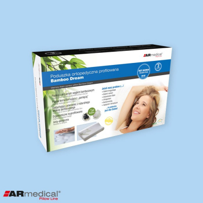 Подушка ортопедическая  Bamboo Dream 52x32x12cm