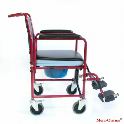Кресло-каталка с санитарным оснащением Оптим FS692