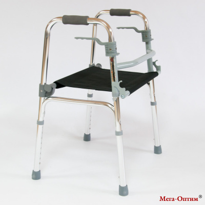 Ходунки для инвалидов с сидением Оптим FS961L