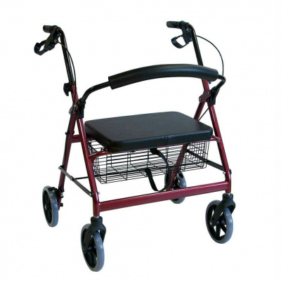 Ролятор с повышенной грузоподъемностью Оптим PMR882W 220кг