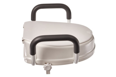 Насадка для унитаза с поручнями и крышкой BX110