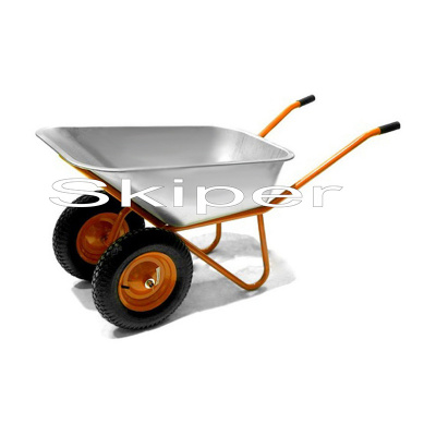 Тачка строительная двухколёсная 2х110 profi