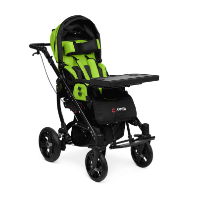 Кресло-коляска для детей с ДЦП Армед Эвита нео прогулочная зеленая