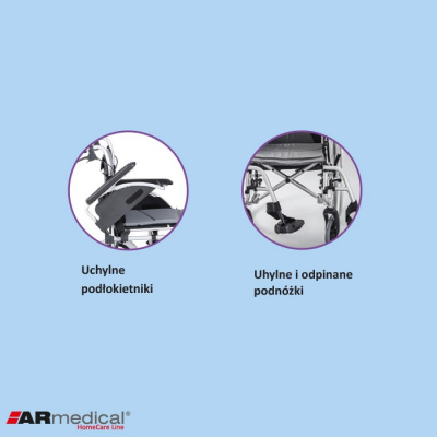 Инвалидное кресло-коляска ARmedical AR300 ERGONOMIC